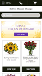 Mobile Screenshot of kellysflowershoppe.com